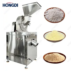 Food powder grinding machine chili turmeric pulverizing equipment box type stainless steel pulverizer