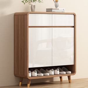 ตู้เก็บรองเท้าสแตนเลสสตีลทันสมัยขนาดใหญ่ กันน้ำ พร้อมช่องเก็บของอเนกประสงค์ สำหรับใช้ในบ้านหรือกลางแจ้ง - Product Image 4