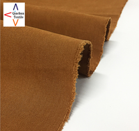 Code: C072021D tissu uni en nylon et polyester mélangé poncé pour coupe-vent