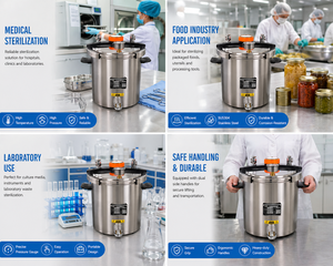 Destilador de Agua Nathi Clase N de 18L/24L, Esterilizador Portátil para Esterilización de Alimentos - Product Image 5