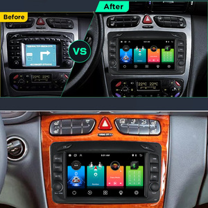 เครื่องเสียง MP3แดชบอร์ดสำหรับ <span class=keywords><strong>Mercedes</strong></span>-Benz E Class เครื่องเล่นมัลติมีเดียสเตอริโอระบบแอนดรอยด์อัตโนมัติระบบนำทาง GPS แยกหน้าจอแรม USB - Product Image 5