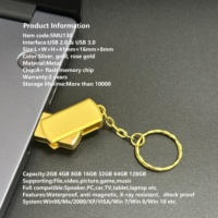 Líder en la Industria del Almacenamiento, Diseño de Llavero, Memoria USB de 8GB, Venta al por Mayor, Grabado Láser de Logotipo