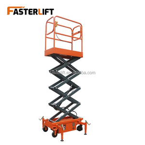 Piattaforma Aerea Mobile Elettroidraulica a Forbice da 6m <span class=keywords><strong>per</strong></span> Sollevamento Persone e Lavori in Giardino e Parco - Product Image 1