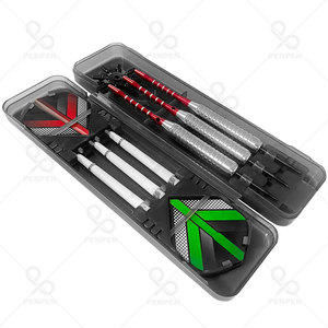 قلم رصاص مجموعة سهام احترافية من الفولاذ المقاوم للصدأ 26 جم إكسسوارات سهام طرف فولاذية - Product Image 5