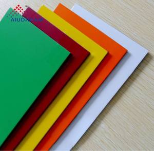 Chất Lượng Cao Bê Tông Vật Liệu Bên Ngoài Bức Tường Tấm Nhôm Bóng Hội Đồng Quản Trị Acp Kim Loại Xây Dựng - Product Image 3