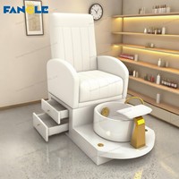 Nouveau spa de massage corporel de luxe meubles de salon de manucure massage beauté chaise de pédicure rose salon de manucure spa