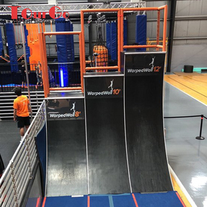 Muro de Escalada Inflable de 12 Pies Estilo <span class=keywords><strong>Ninja</strong></span> Warrior, Equipo de Juegos Interior/Exterior para Casa, Escuela, Centro Comercial - Product Image 5
