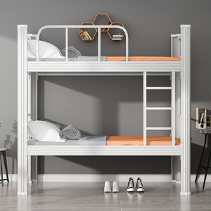 Lit superposé en métal gain de place pour petits appartements avec une construction robuste - Product Image 2