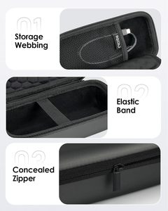 Funda Protectora de Viaje Resistente al Agua con Diseño de Puntos para Banco de Energía <span class=keywords><strong>Anker</strong></span> 737/25,000mAh/24000mAh (Negro) - Product Image 6