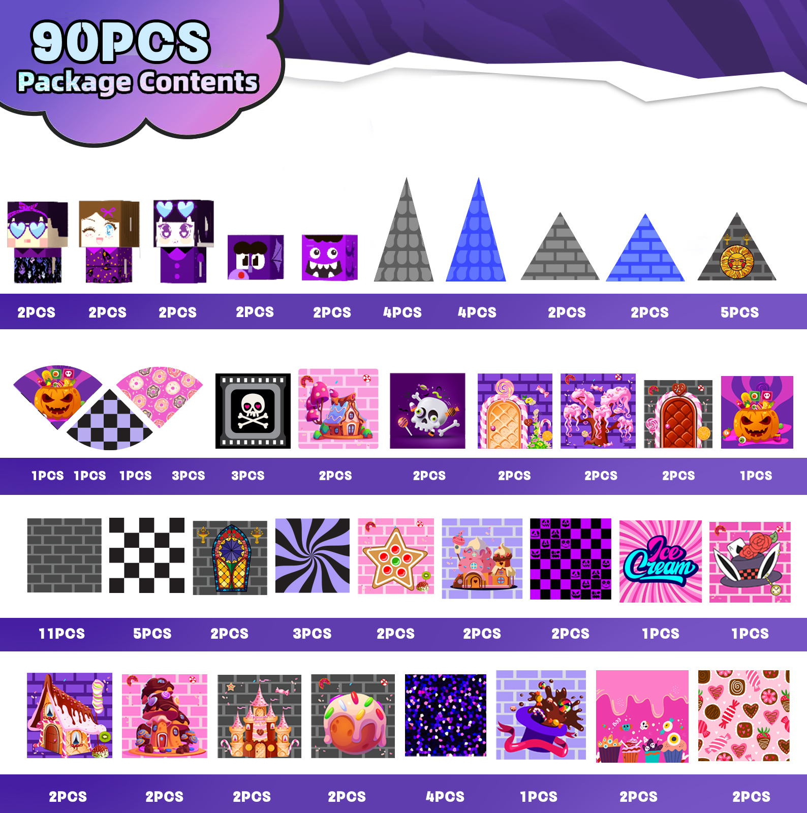Château de rêve-90pcs