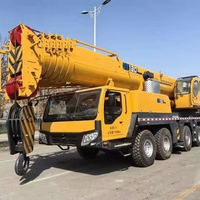Vente flash : grue mobile tout-terrain XCMG QY130K de 130 tonnes, grue hydraulique d'occasion pour camion, en vente aux Émirats arabes unis