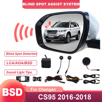 Système de détection d'angle mort pour rétroviseur de voiture BSD BSM BSA, assistance au changement de voie, capteur d'alarme 77GHZ, étanche IP67, détection jusqu'à 50m