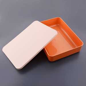 Comic Book Storage Box Wholesale Custom With Cover Square Seal Household Plastic Glasses Comic Book Storage Box