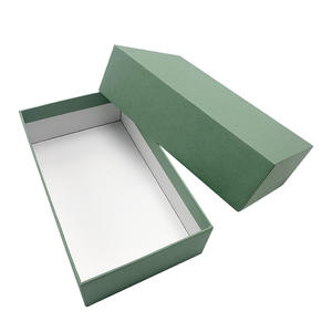 กล่องกระดาษสำหรับลิ้นชักพร้อมโฟมสีดำบรรจุภัณฑ์เครื่องประดับกล่องใส่สร้อยคอสีเขียวของขวัญกระดาษแข็งออกแบบโลโก้ได้ตามต้องการ - Product Image 3