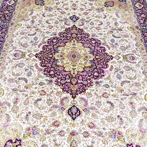 YILONG 183x274cm traditionnel fait à la main turc noeuds tapis de soie tapis de soie chinois prix - Product Image 2