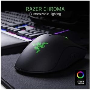 เมาส์เกมมิ่ง <span class=keywords><strong>Razer</strong></span> <span class=keywords><strong>DeathAdder</strong></span> Elite USB 16,000 DPI เซ็นเซอร์ออปติคอล ไฟ <span class=keywords><strong>Chroma</strong></span> RGB ปุ่มตั้งค่าได้ 7 ปุ่ม สวิตช์แบบ Mechanical - Product Image 6