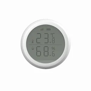 Tuya — mini sonde d'humidité et de température de l'air, thermomètre zigbee avec affichage LCD, pour maison intelligente, capteur d'humidité et hygromètre