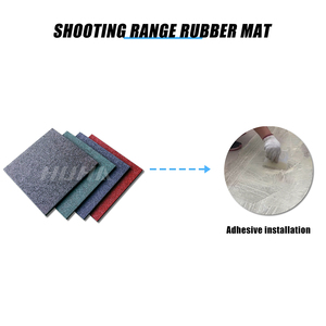 <span class=keywords><strong>HUHA</strong></span> Fabricante Directo de Baldosas de Caucho Antirrebote para Campos de Tiro, 40 mm de Grosor - Product Image 4