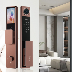 Khóa cửa điện tử thông minh nhận diện khuôn mặt vân tay cho cửa gỗ xu hướng năm <span class=keywords><strong>2025</strong></span> - Product Image 3