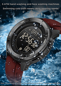 Thể thao ngoài trời <span class=keywords><strong>Metronome</strong></span> la bàn leo núi bơi Pedometer Đồng hồ bấm giờ không thấm nước kỹ thuật số Đồng Hồ relojes digitales - Product Image 4