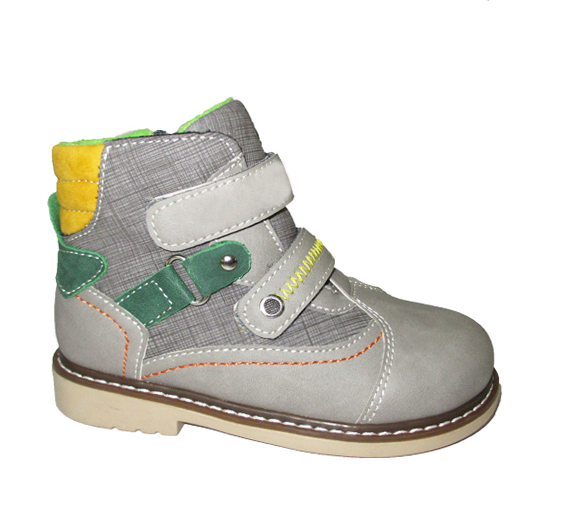 Модная дизайнерская детская ортопедическая обувь из натуральной кожи для весны и осени