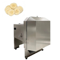 Automatische Groentesnijder Fruit Elektrische Tomaat Weegbree Verticale Snijmachine Bananensnijmachine