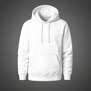 Sweat à capuche premium pour homme de haute qualité – Sweat-shirt à capuche uni en polaire avec poche kangourou - Product Image 1