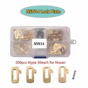 Kit de réparation de plaques de serrure de voiture en laiton, assortiment de pièces de serrurier multi-tailles pour l'entretien des serrures de portières automobiles, fabriqué en Chine - Product Image 3