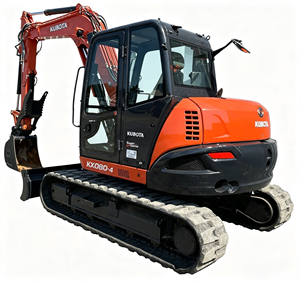 Mini-excavatrice d'occasion KUBOTA KX080 8 tonnes en bon état, machine de terrassement à haute efficacité, en promotion, conformité EPA. - Product Image 5
