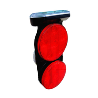 Haute visibilité led feux stroboscopiques d'urgence lampe de signalisation éclairage de construction d'aéroport cône de sécurité routière voyant d'avertissement solaire