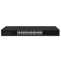 Perangkat Jaringan Perusahaan Terkelola Lapisan 3 HC-SWTG3424S 24 Port Gigabit RJ45 4 Port 10G SFP+ Switch Ethernet Rakit