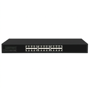 Commutateur Ethernet de Niveau 3 Géré pour Réseaux d'Entreprises HC-SWTG3424S, 24 Ports Gigabit RJ45, 4 Ports 10G SFP+, Montage en Rack - Product Image 1
