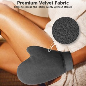 Kit Aplicador de Bronceador con Material de Terciopelo Súper Suave y <span class=keywords><strong>Mejor</strong></span> Retención de Loción para Aplicación de <span class=keywords><strong>Autobronceador</strong></span> en la Espalda - Product Image 5