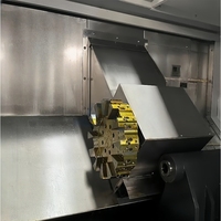 Mesin Bubut TCX4580 Presisi Tinggi dengan Sistem Servo Feed Kecepatan Tinggi, Mesin Bubut Berkualitas Unggul, CNC Multifungsi Besar dengan Meja Miring