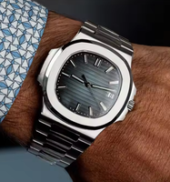 Großhandelspreis 40mm Herrenuhr PPF Fabrik Ultradünne 7,9mm Mechanische Uhr Saphir 904L Edelstahl Leuchtende Uhr