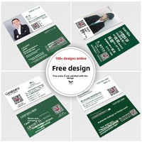 Cartes de visite personnalisables et colorées pour agents immobiliers Lianjia; Conception gratuite Jiangxi