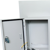 Boîtier de distribution électrique étanche IP65, armoire métallique thermolaquée, coffret de jonction extérieur