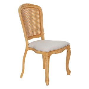 <span class=keywords><strong>Chaise</strong></span> de salle à manger <span class=keywords><strong>Louis</strong></span> en résine plastique avec dossier creux et coussin moelleux au design moderne pour mariage, banquet, hôtel, restaurant, événements - Product Image 1