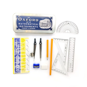 Estuche de Instrumentos Matemáticos de Buena Calidad, 13 Piezas, Juego de Matemáticas, Estuche de Geometría, Plantilla Educativa Escolar, Materiales de Arte, Regalos de Cumpleaños - Product Image 4