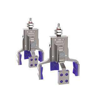 Bras robotique à quatre mâchoires, pince pneumatique, détection magnétique, course réglable haute résistance pour machine de moulage par injection DHVG4 - Product Image 1