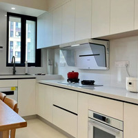 Paket Rumah Lengkap: Dapur Kustom + Lemari Pakaian + Meja Rias + Set Unit TV Solusi Furnitur Terpadu Modern