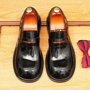 Chaussures Oxford Formelles en Cuir Véritable pour Hommes, Légères et Respirantes, Idéales pour les Mariages d'Automne - Product Image 4