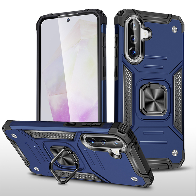 Wholesale Price Hybrid Car Magnetic Suction Invisible Kickstand Shockproof Phone Case for Samsung A36 A26 A56 Cover