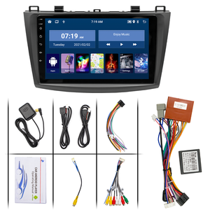 9 "/10" sistem <span class=keywords><strong>Android</strong></span> IPS Display mobil nirkabel Play <span class=keywords><strong>Android</strong></span> Auto RDS ASP 4G WIFI GPS Media mobil Stereo untuk Mazda 3 2003-2012 - Product Image 5