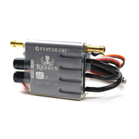 플라이컬러 크라켄 3-6S 40A-180A 플라스틱 ESC (6V/7.4V 5A BEC 포함) 48MHz 32비트 속도 컨트롤러 (RC 보트용)