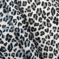 Tissu en PVC imprimé léopard style sauvage, simili cuir animalier pour sacs de mode, canapés et meubles