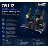 Transformateur combiné d'instrumentation de classe 0.5S pour mesure de sous-station 10kV ZWJ-12 630/5A 10000/sqrt3/100/sqrt3V