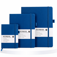Carnet de notes A5 en cuir PU rigide, idéal pour l'école et le bureau, avec logo personnalisé, coffret cadeau, ligné, reliure cousue, sangle élastique – Offre Spéciale