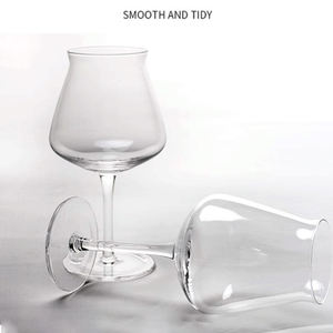 TEKU Tasse à bière fine Super Cool Transparent Crystal Bar <span class=keywords><strong>Verre</strong></span> de dégustation Pinte moderne pour boire du vin et de la bière Logo personnalisé - Product Image 6