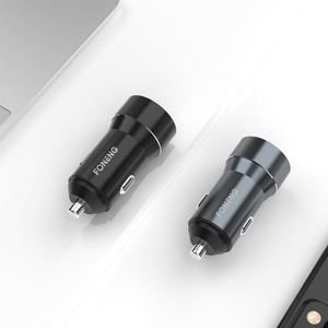 ที่ชาร์จในรถยนต์ Foneng แบบ Dual USB 2.4A ชาร์จเร็ว 2 พอร์ต สำหรับ iPhone - Product Image 3